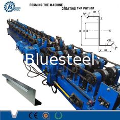 Galvanized Steel C Z Purlin Cold Roll Forming Equipment For Building Material