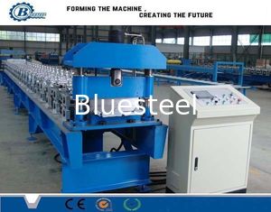Galvanized Steel Standing Seam Panel Machine With PLC Control System