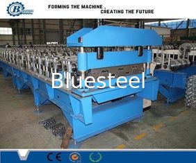 Automatic Floor Deck Roll Forming Machine , Structural Steel Decking Systems