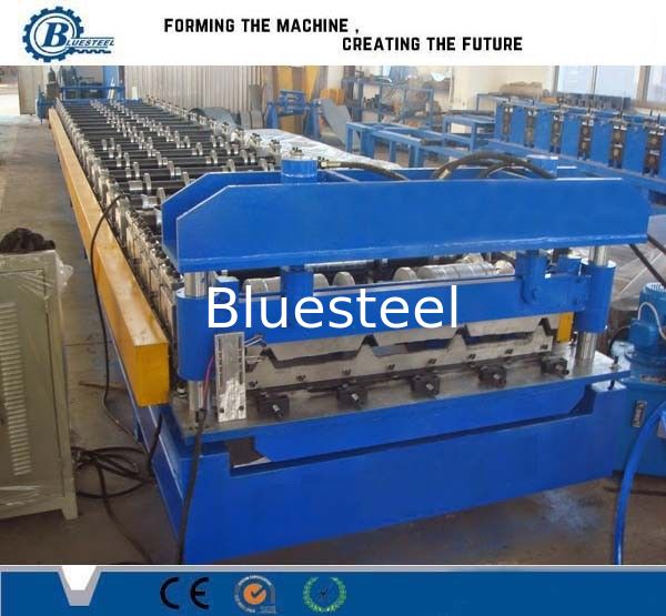 Color Steel Metal Steel Roofing Sheet Roll Forming Line Hydraulic