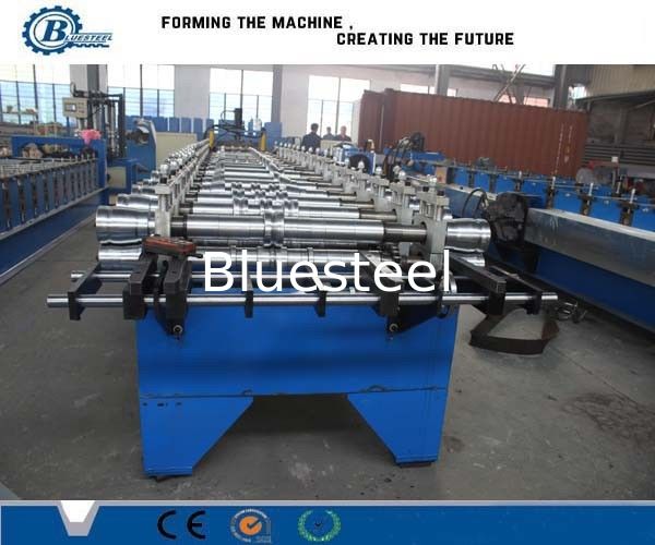 Hydraulic Drive Bemo Standing Seam Metal Roofing Sheet Cold Roll Forming Machine