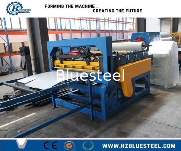 Galvznized Roof Panel Metal Slitting Line For Cold - Rolled Metal Plates