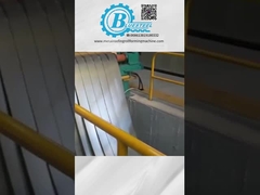 PLC Steel slitting Line 600 - 1250mm Coil Weight 10 - 20T Coil OD 1200mm