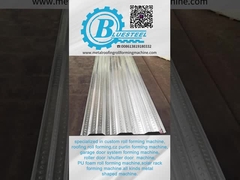 Construction Metal Steel Floor Decking Roll Forming Machine For Africa Market