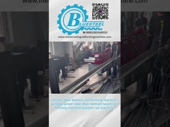 T Section Bottom Rail Door Machine for roller shutter door forming machine