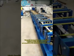 downpipe roll forming machine/ Rain Pipe Forming Machine 4.5T Weight