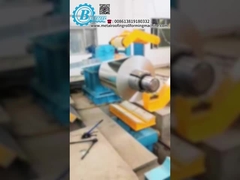 High Precision Cut To Length Line Metal Sheet Cutting Machine / Sheet Metal Slitter Machine