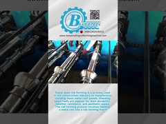 Fast and Accurate Hydraulic Standing Seam roll forming Machine for 7.5m*1.2m*1.5m Cutting