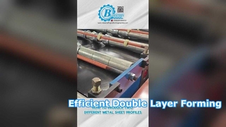 Double Layer Roll Forming Machine
