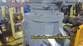 C/Z purlin roll forming machine