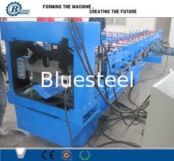 Chain Drive Ridge Cap Roll Forming Machine 380V/50Hz/3Phase 14-22 Station