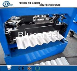 0.3-0.8mm Thickness Corrugated Roll Forming Machine For Wall And Roof Use
