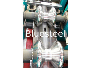 PLC Control System Guardrail Roll Forming Machine ±1mm Precision Tolerance
