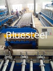 1000mm Roof Panel Roll Forming Machine with 45 Steel Roller and Shaft Manufacturing