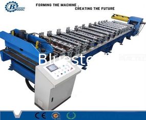 High Efficiency Trapezoidal Roof Roll Forming Machine Durable Hydraulic Station
