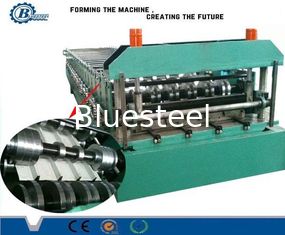 High Capacity Roofing Roll Forming Machine For Color Sheet Metal Trapezoidal Profile