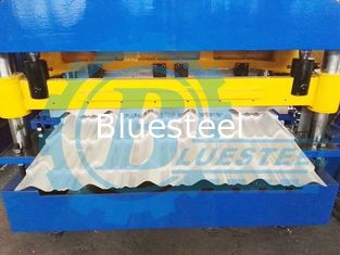 2-3M / Min Steel Plate Structure Tile Roll Forming Machine Construction Roof Use