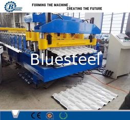 Low Consumption Metal Rolling Machine High Productivity Steel Tile Forming Machine