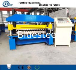 1000mm/1250mm Width Corrugated Steel Forming Machine with 5.5kw Power