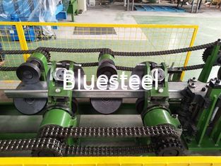 Galvanized Type C / Z Purlin Steel Structure Roof Panel Roll Forming Machine