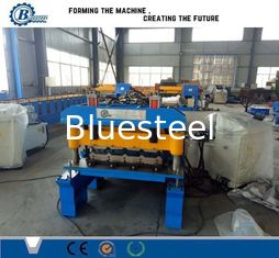 17-20 Stations Roof Panel Roll Forming Machine For 0.3-0.8mm Thickness