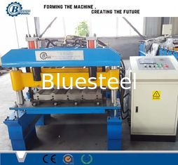 IBR Color Steel Sheet Roof Panel Making Roll Forming Machine With 8-25m / Min Speed