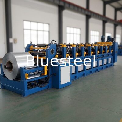 8000kg Heavy-Duty Metal Roofing Roll Forming Machine with PLC Control and 45# Steel Rollers for Roof Sheet Production