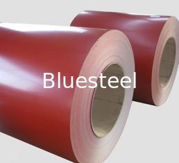JIS G3312 Prepainted Color Coated Steel Coil White Blue Or Customized CGCC