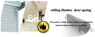 Black Rolling Shutter Spring Door Accessories For Rolling Shutter Door
