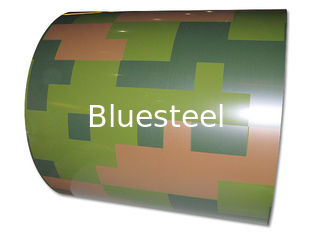 Printing Plate Sheet Hot Dipped Galvanized Steel Coils Camouflage Pattern