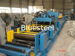 Full Automatic C Z Purlin Roll Forming Machine , Metal Roof Tile Making Machine