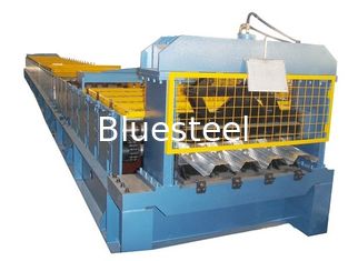 Industrial Steel Floor Decking Sheet Metal Roll Forming Machines With CE