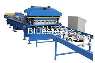 220V/380V Voltage High Voltage Tile Roll Forming Machine with Hydraulic Cutting System