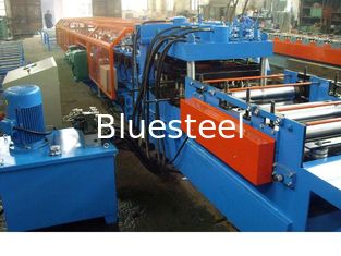 Automatic Hole Punching C Shape Steel Roll Forming Machine For Roof Panel