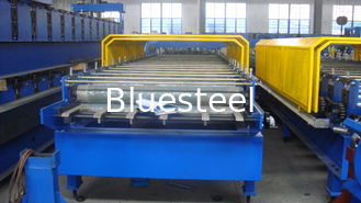 Manual Decoiler Metal Roofing Roll Forming Machine Glazed Trapezoidal 5 Ton
