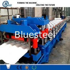 Colors Metal Sheet Roof Tile Roll Forming Machine For Building Wall And Roof