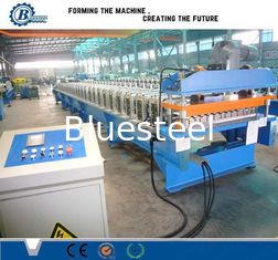 High Speed Steel Structure Cladding Wall And Roof Metal Tile Roll Forming Machine