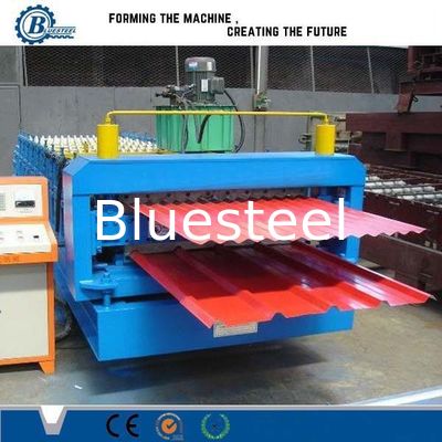 0.3-0.8mm Raw Material Double Layer Roll Forming Machine with 8-12m/min Forming Speed