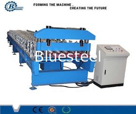 Metal Sheet Roofing Panel IBR Roll Forming Machine With 8-25m / min Speed