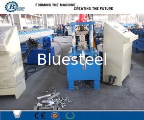 High Precision Shutter Door Roll Forming Machine With PLC System for Aluminum Steel Sheet
