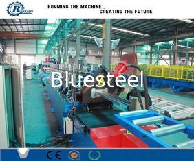 Custom Steel Door Frame Roll Forming Machine With PLC Control System