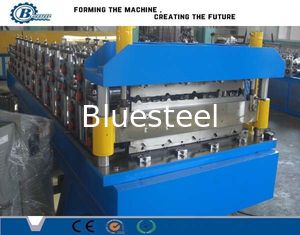 8.5T Double Layer Forming Machine in Blue for Smooth Forming Process