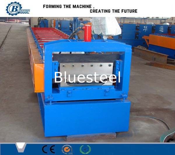 Color Steel Aluminium Roof Panel Standing Seam Roll Forming Machine With Hydraulic System