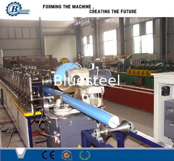 Customized Cold Rolled Round Downpipe Roll Forming Machine Stainless Steel