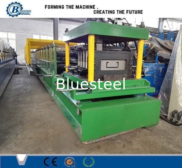 Cold Steel Strip Profile Z C Channel Roll Forming Machine With Punching Device