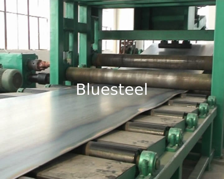 Professional Cut To Length Line Sheet Metal Cutting Machine With PLC System