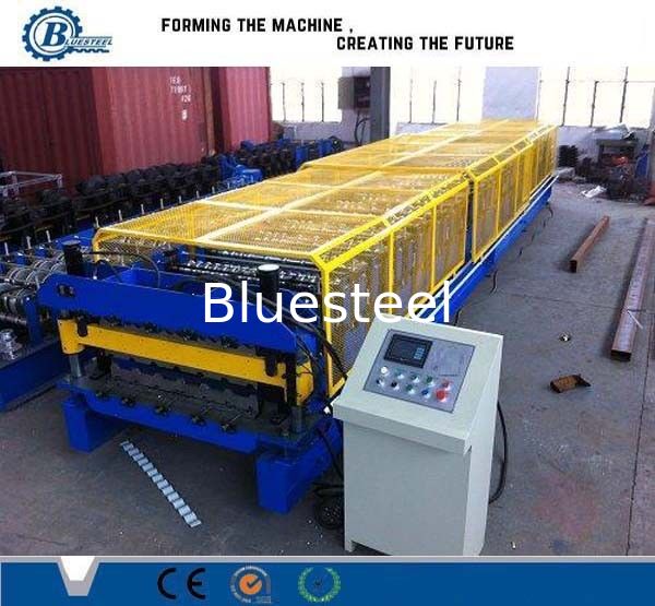 Automatic Colors Steel Plate Corrugated Sheet Roll Forming Machine With Double Layer