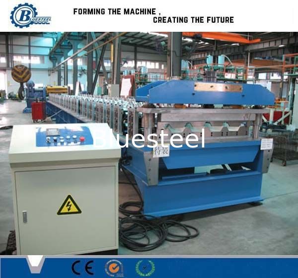 Customized Metal Roofing Roll Forming Machine Color Coated Surface Treatment ​