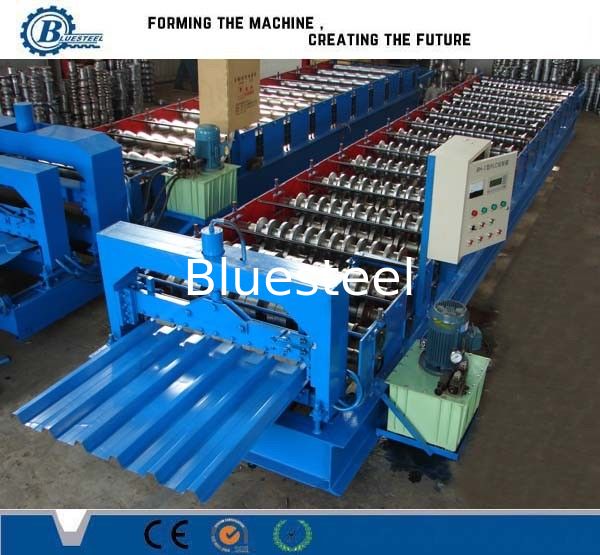IBR Trapezoidal Metal Roofing Roll Forming Machine
