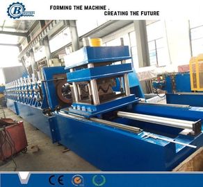 PLC Control System Guardrail Roll Forming Machine ±1mm Precision Tolerance
